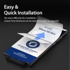 ฟิล์มกันรอย ยับยั้งแบคทีเรีย Araree Pure Diamond สำหรับ Samsung Galaxy S23 / S22 / Plus / Ultra